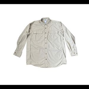 CAMPMOR Men’s Size M Light-Weight Light- Brown  Jacket -Shirt
